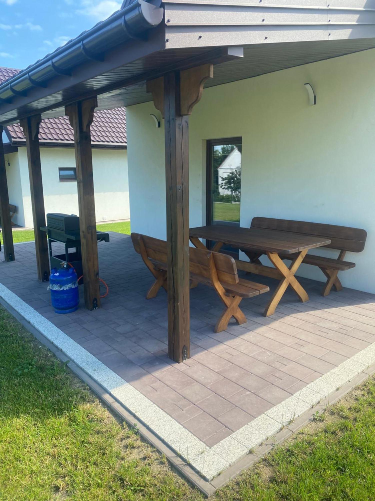 Biebrzanska Przystan 5 Villa โกเนียดซ์ ภายนอก รูปภาพ